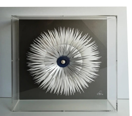 Rosace Double Corps frontale - patrimoine gothique architecture sacrée contemporaine