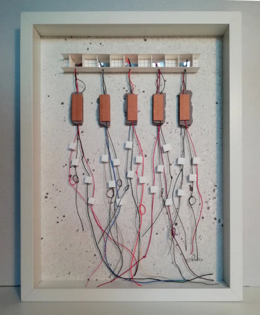 Connections Urbaines vue frontale, poésie numérique contemporaine et métaphore connectée