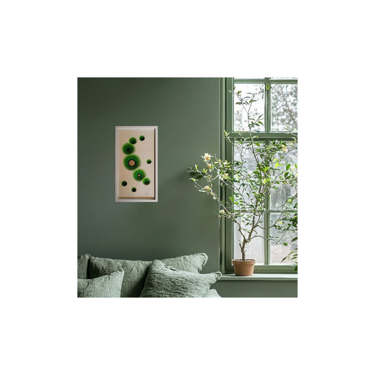 Bulles en Pop - art cinétique ludique composition colorée dynamique