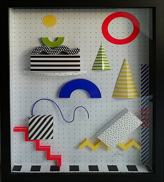  Memphis Extract face, patrimoine graphique Sottsass et révolution esthétique années 80