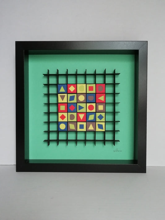 Vocabulaire géométrique de face