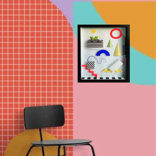 Memphis Extract - design graphique pur essence mouvement Memphis