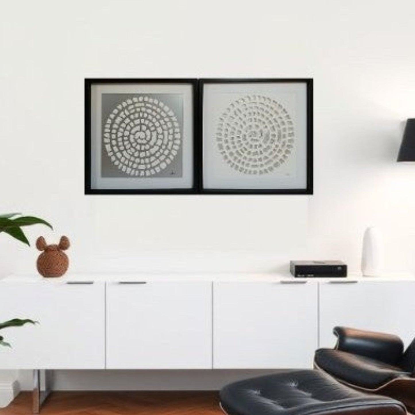 Spirales Minérales - diptyque géologique contemplation cristallographique